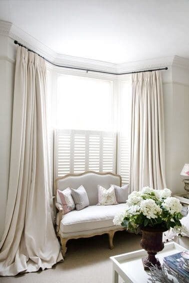 Curtains for Victorian Bay Windows